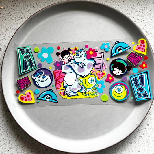 Monsters Inc UV DTF WRAP KK Scents & Co.