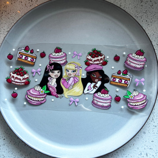 Bratz & Cupcakes UV DTF WRAP