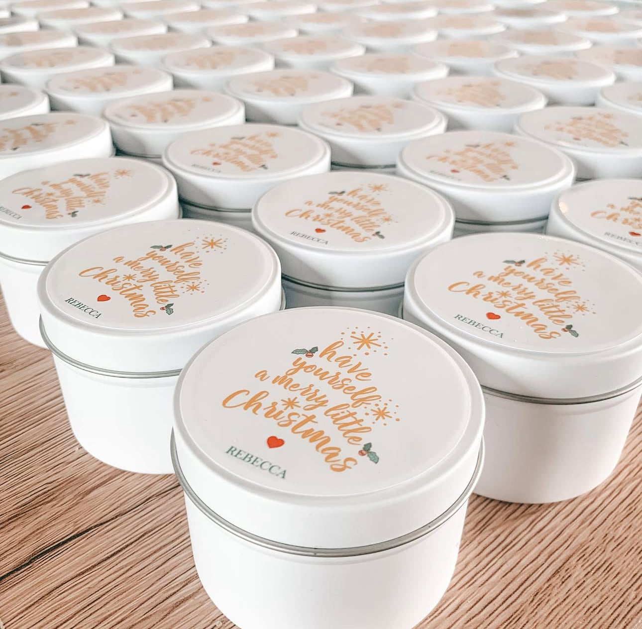 Mini Soy Candle Tin Event Favours (MOQ OF 10)