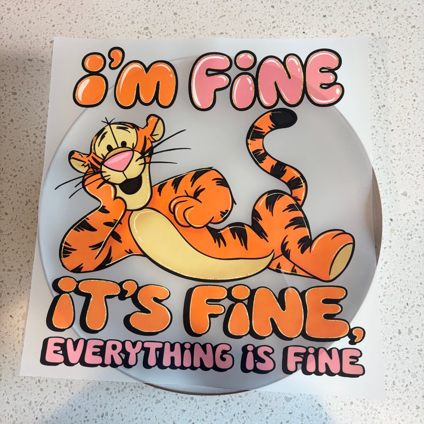 DTF Transfer - Tigger Quote