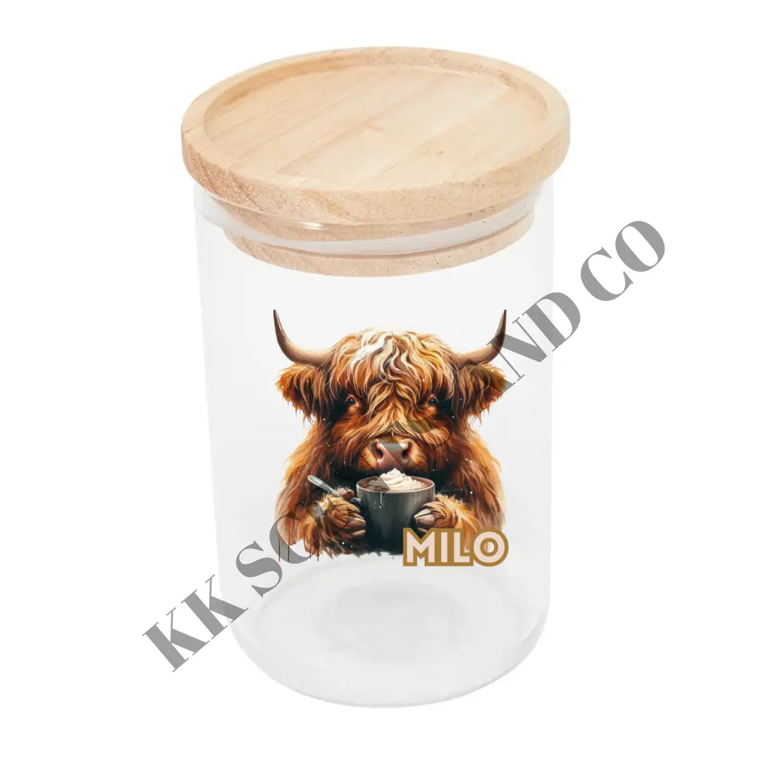 Highland Canister Decal - Milo KK Scents & Co.