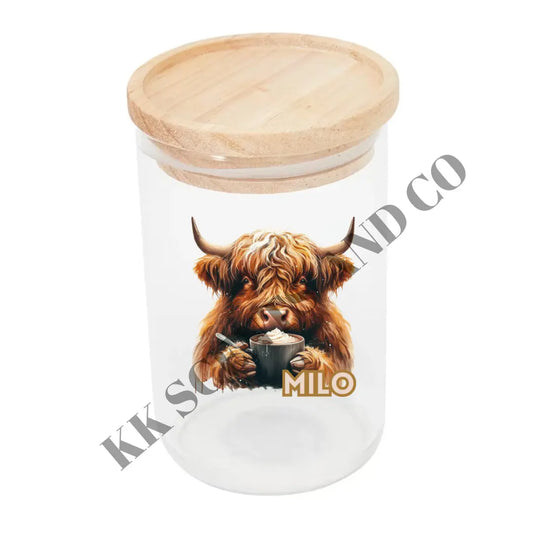 Highland Canister Decal - Milo KK Scents & Co.