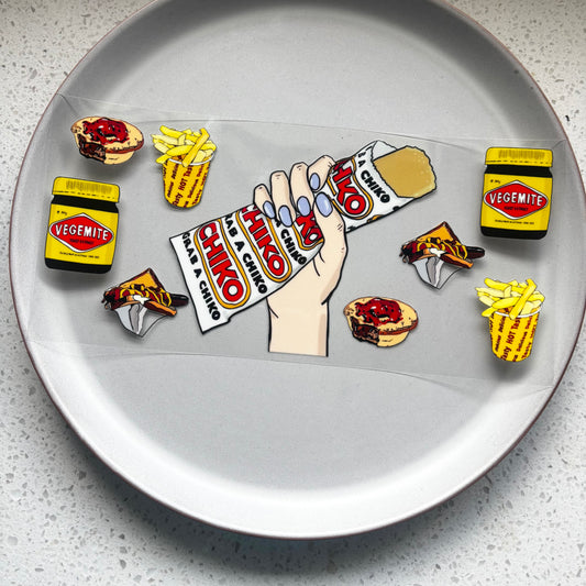 Aussie Snacks UV DTF WRAP