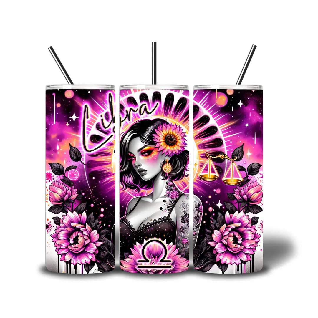 Star Sign Printed Tumbler