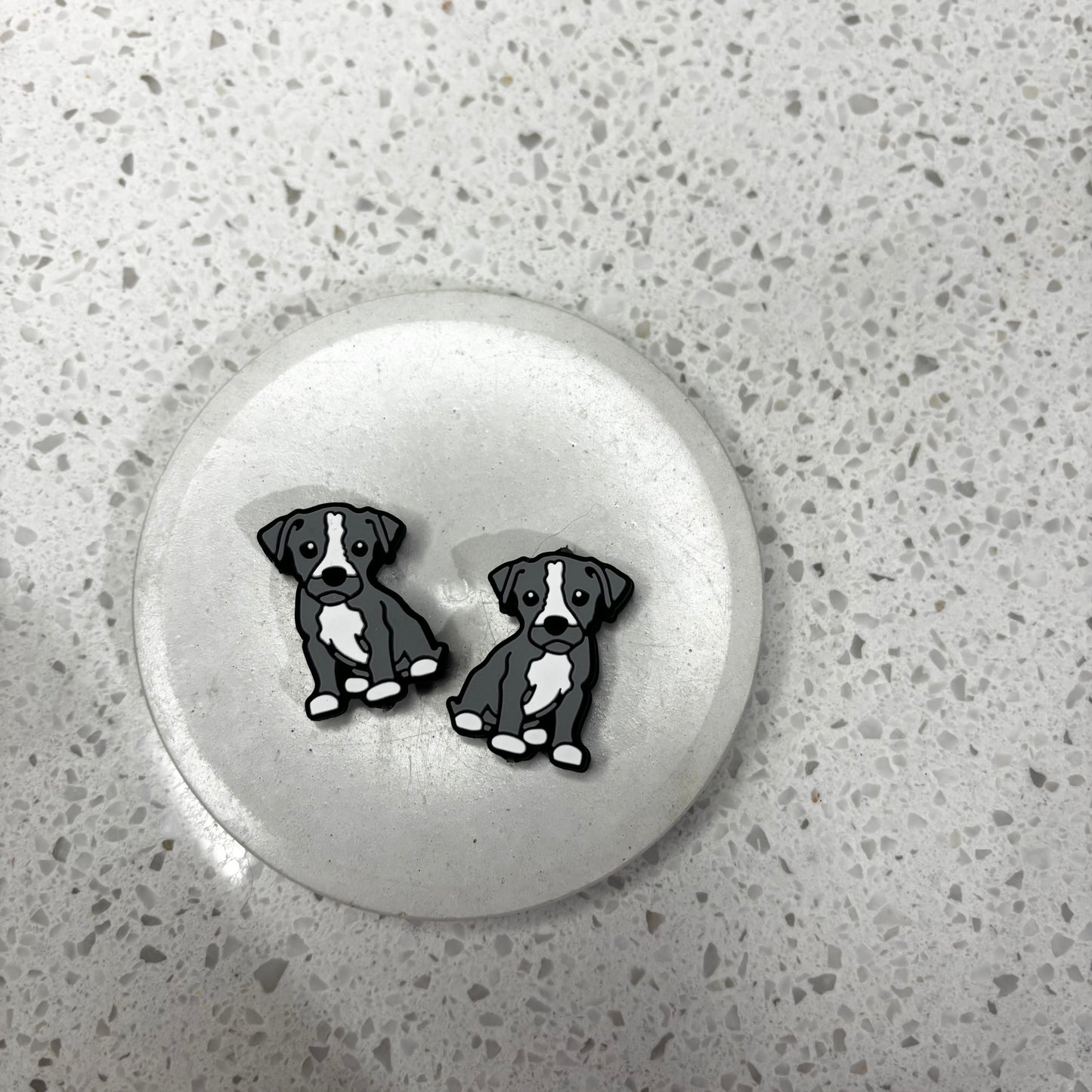 Staffy Silicone Bead