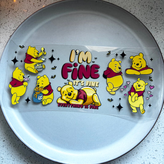 Winnie Quote UV DTF WRAP