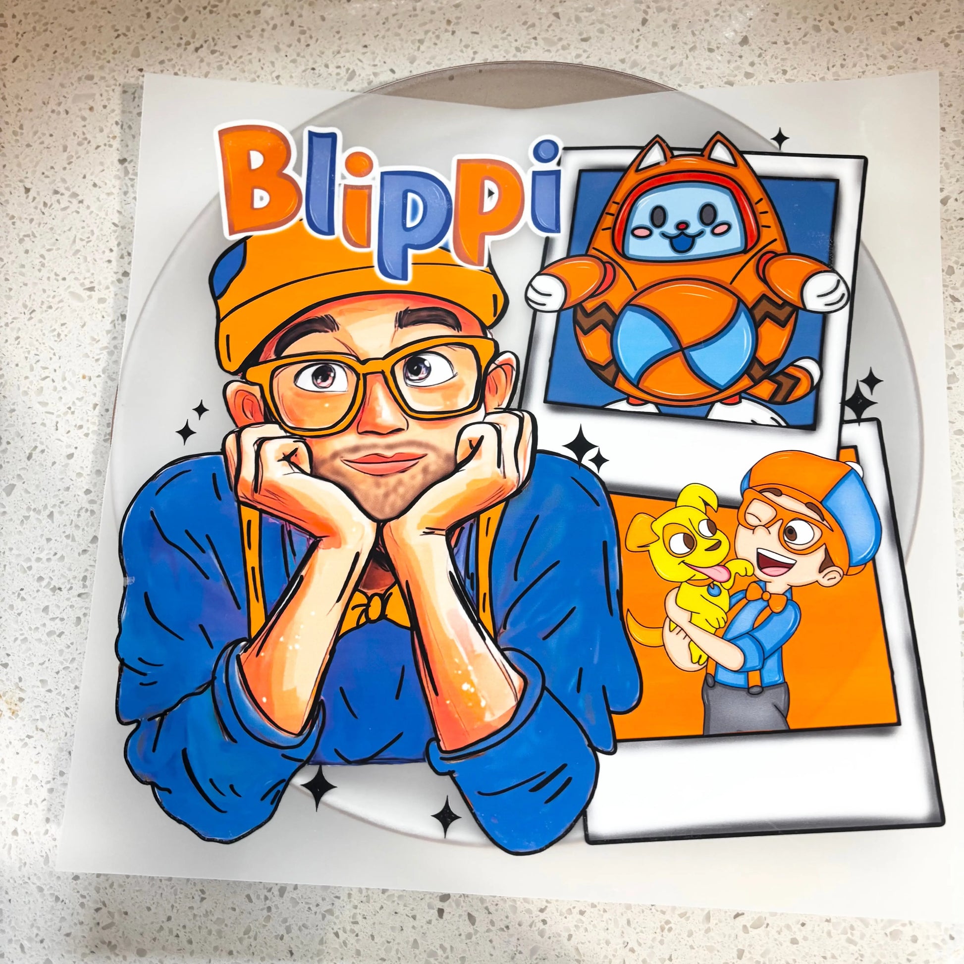 DTF Transfer - Blippi KK Scents & Co.