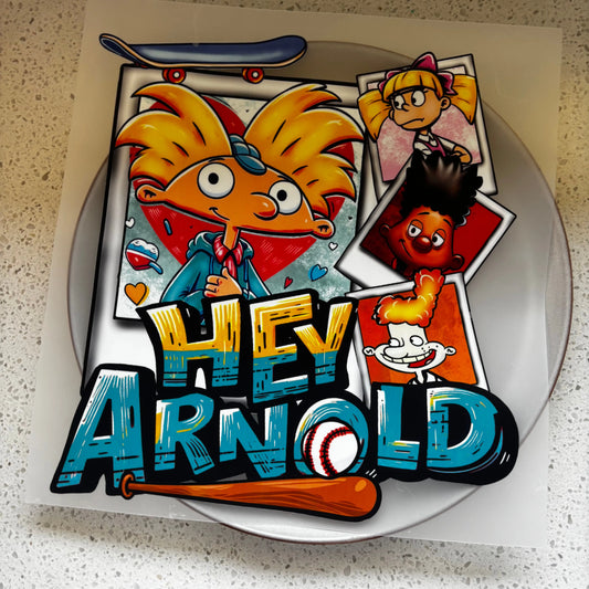 DTF Transfer - Hey Arnold KK Scents & Co.
