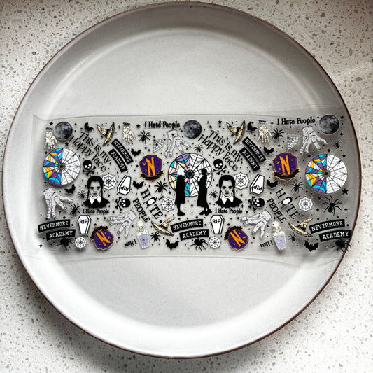 Wednesday UV DTF WRAP