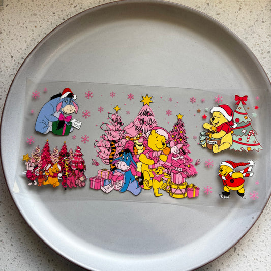 Winnie Christmas UV DTF WRAP