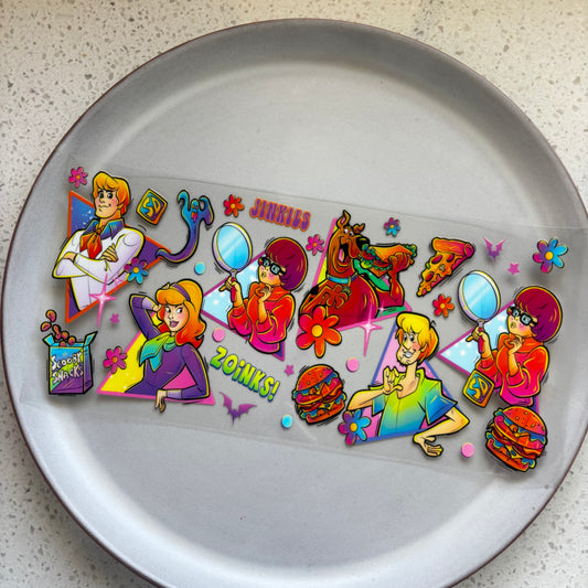 Scooby Doo UV DTF WRAP