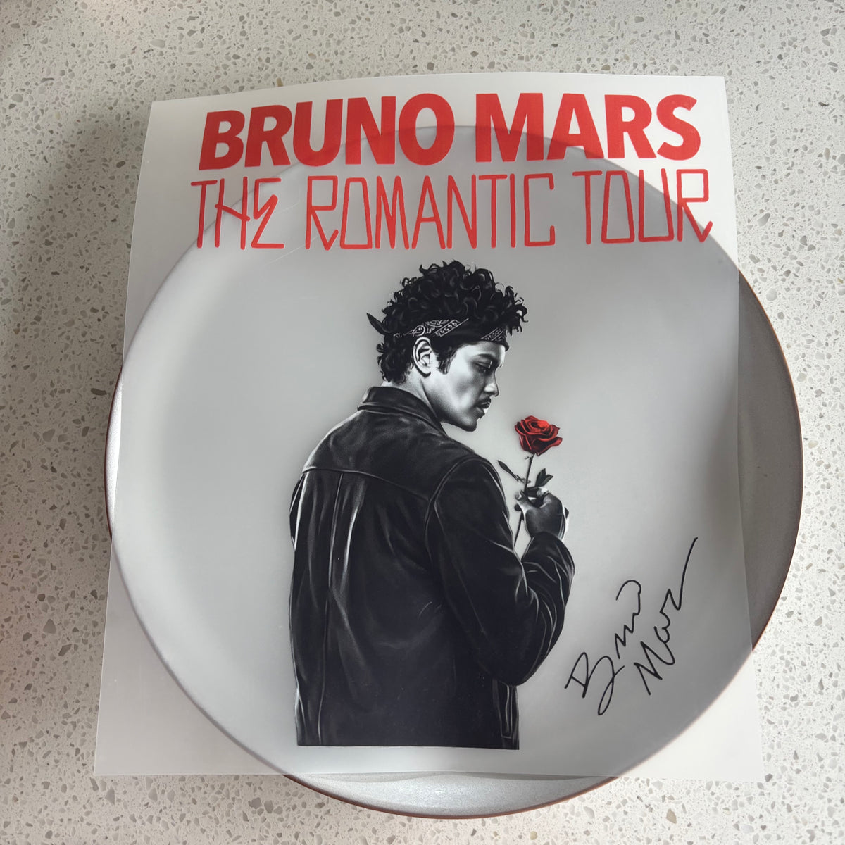 DTF Transfer - Bruno Mars