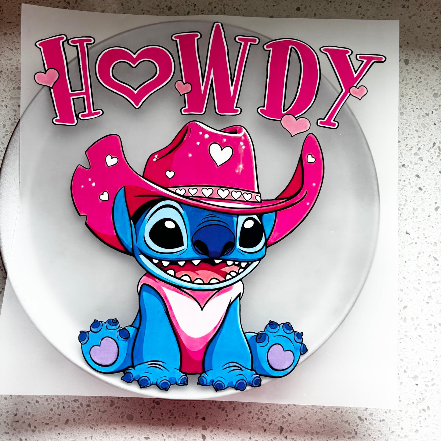 DTF Transfer - Howdy Stitch