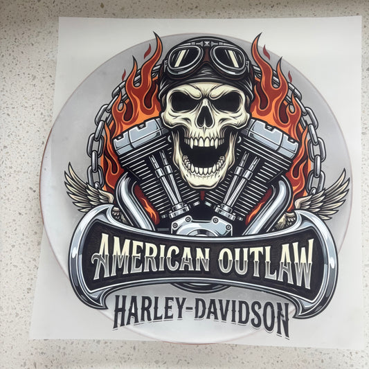 DTF Transfer - Harley Davidson