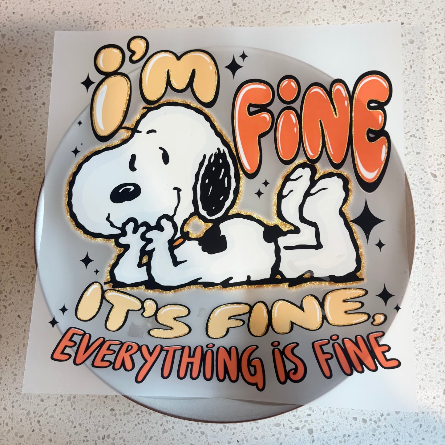 DTF Transfer - Snoopy Quote