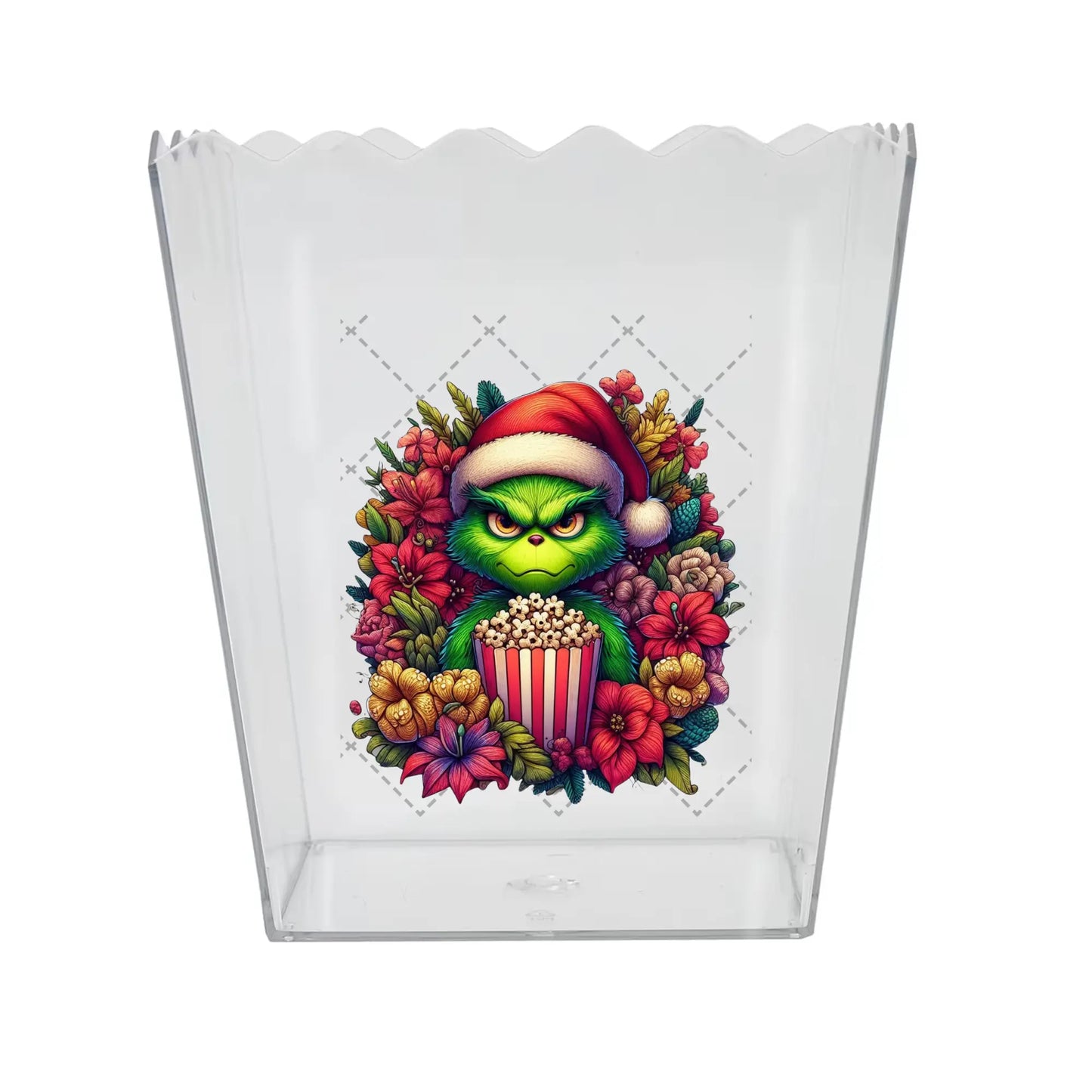 Grinch Popcorn Box Decal KK Scents & Co.