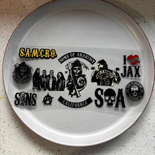 Sons Of Anarchy UV DTF WRAP KK Scents & Co.