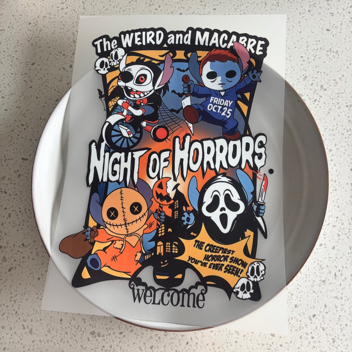 DTF Transfer - Halloween Stitch