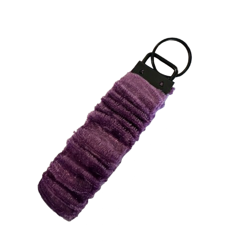 Purple Velvet Wristlet