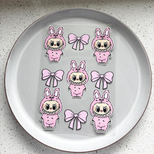 Pink Labubu - A5 Notepad UV DTF