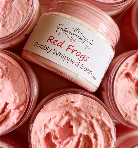 Red Frogs Whipped Soap