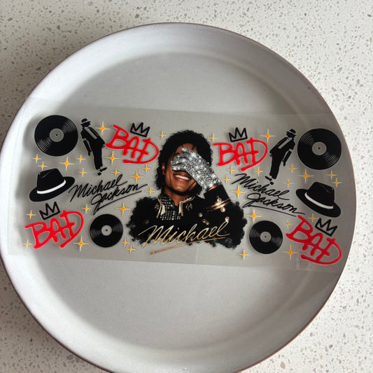 Michael Jackson UV DTF WRAP