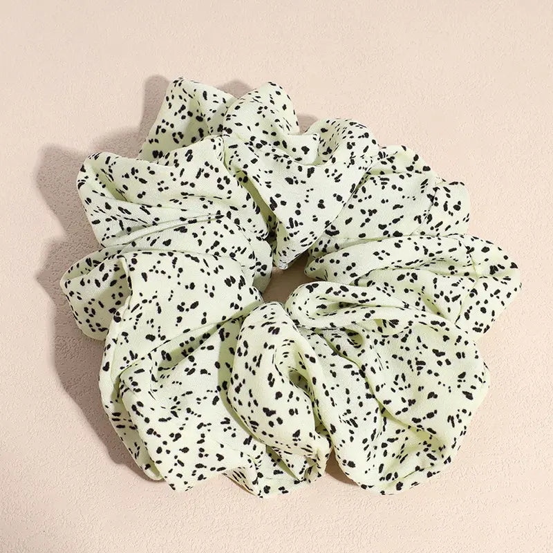 Mint Spotted XL Scrunchie