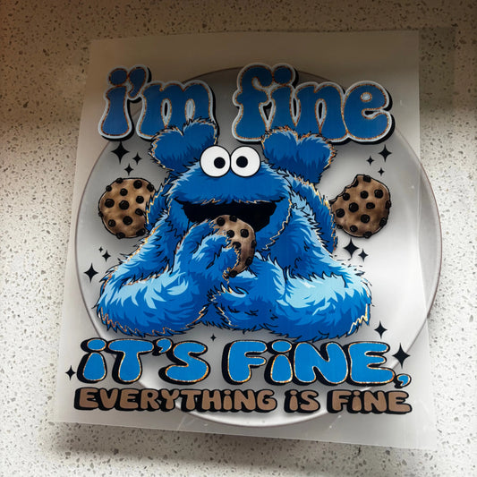 DTF Transfer - Cookie Monster KK Scents & Co.