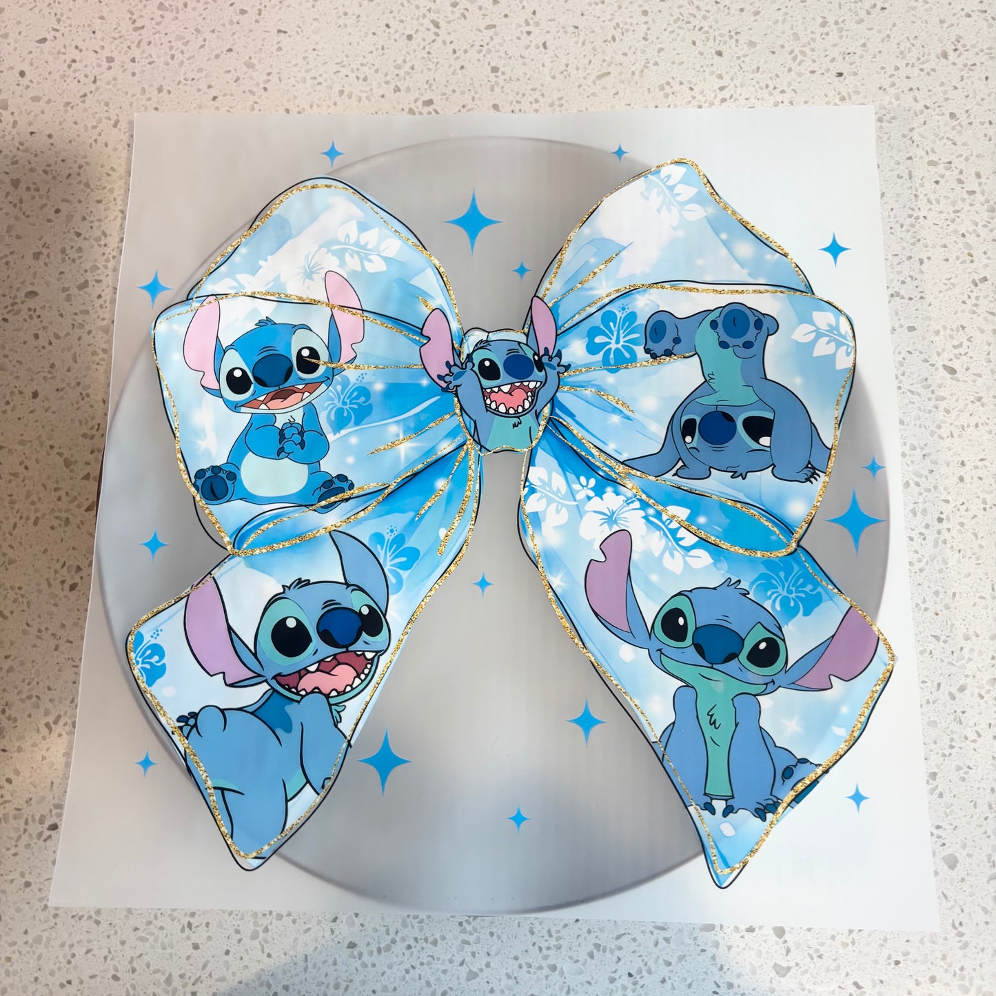 DTF Transfer - Stitch Bow