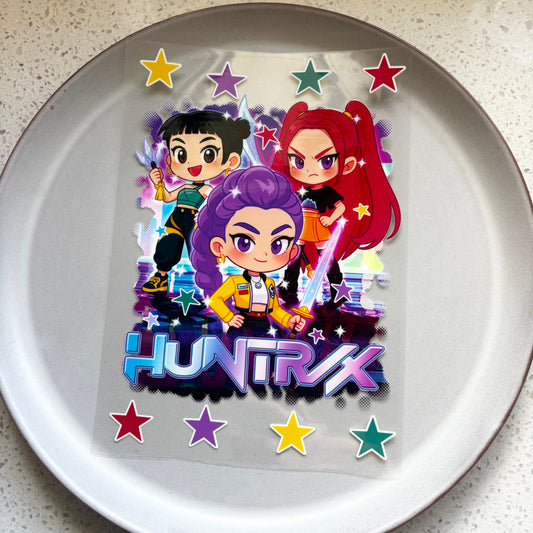 Huntrix - A5 Notepad UV DTF