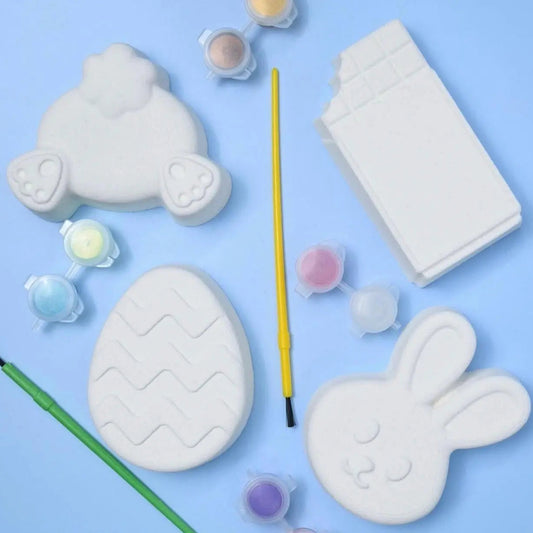 Paint Your Own Bath Bomb Kit - Easter KK Scents & Co.