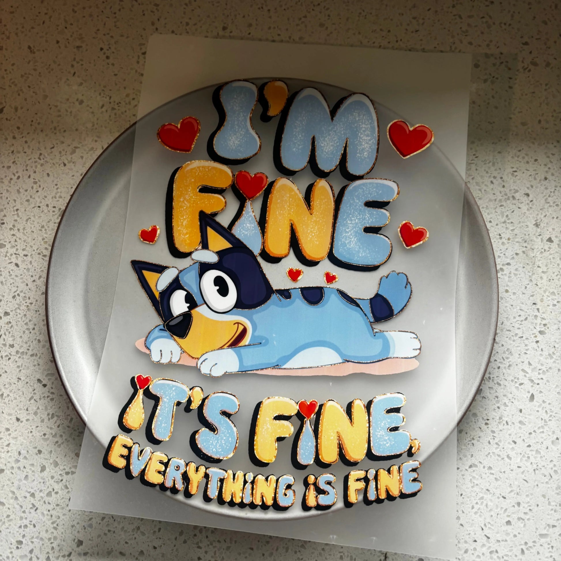 DTF Transfer - Bluey Quote KK Scents & Co.
