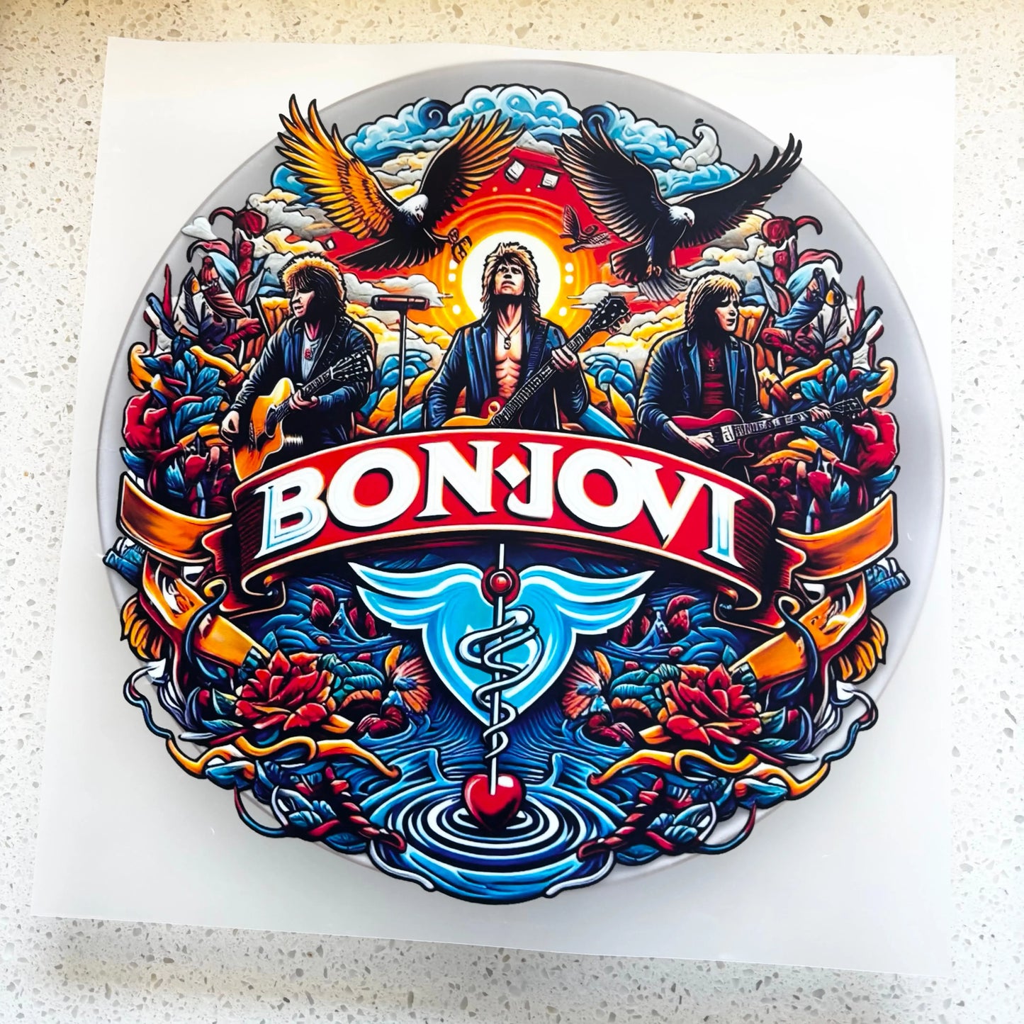 DTF Transfer - Bon Jovi KK Scents & Co.