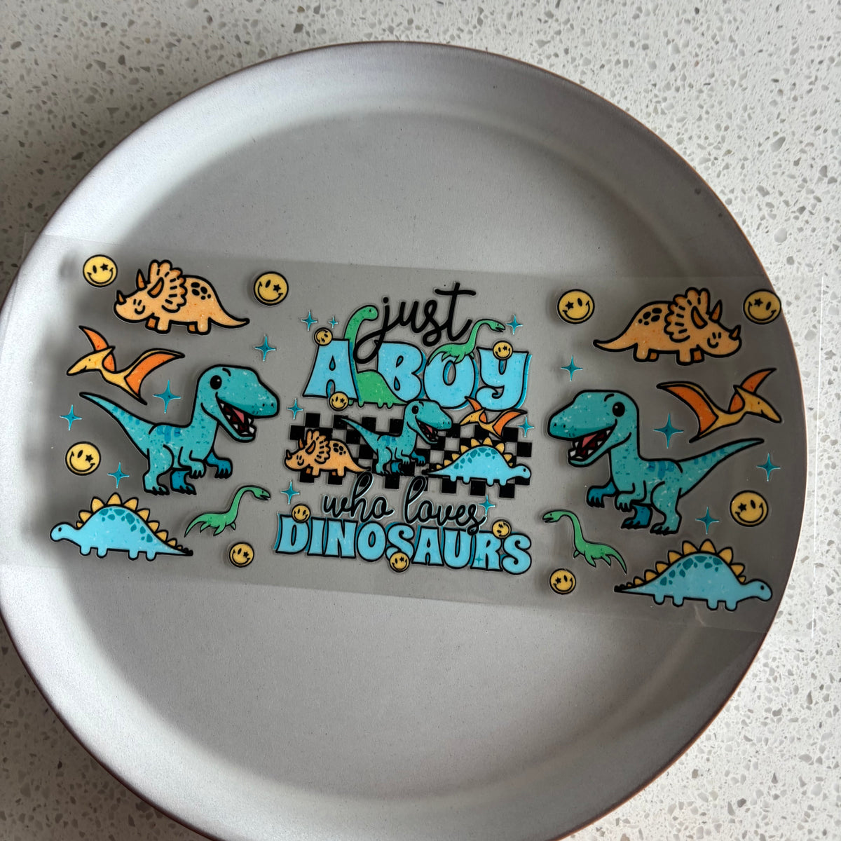 Dinosaurs UV DTF WRAP