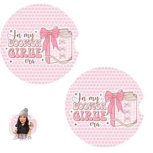 Bookish Girlie - Car Coaster Sub Print