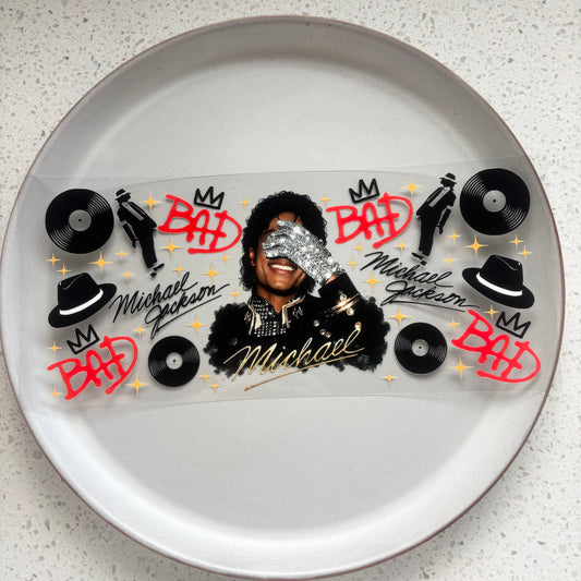 Michael Jackson UV DTF WRAP