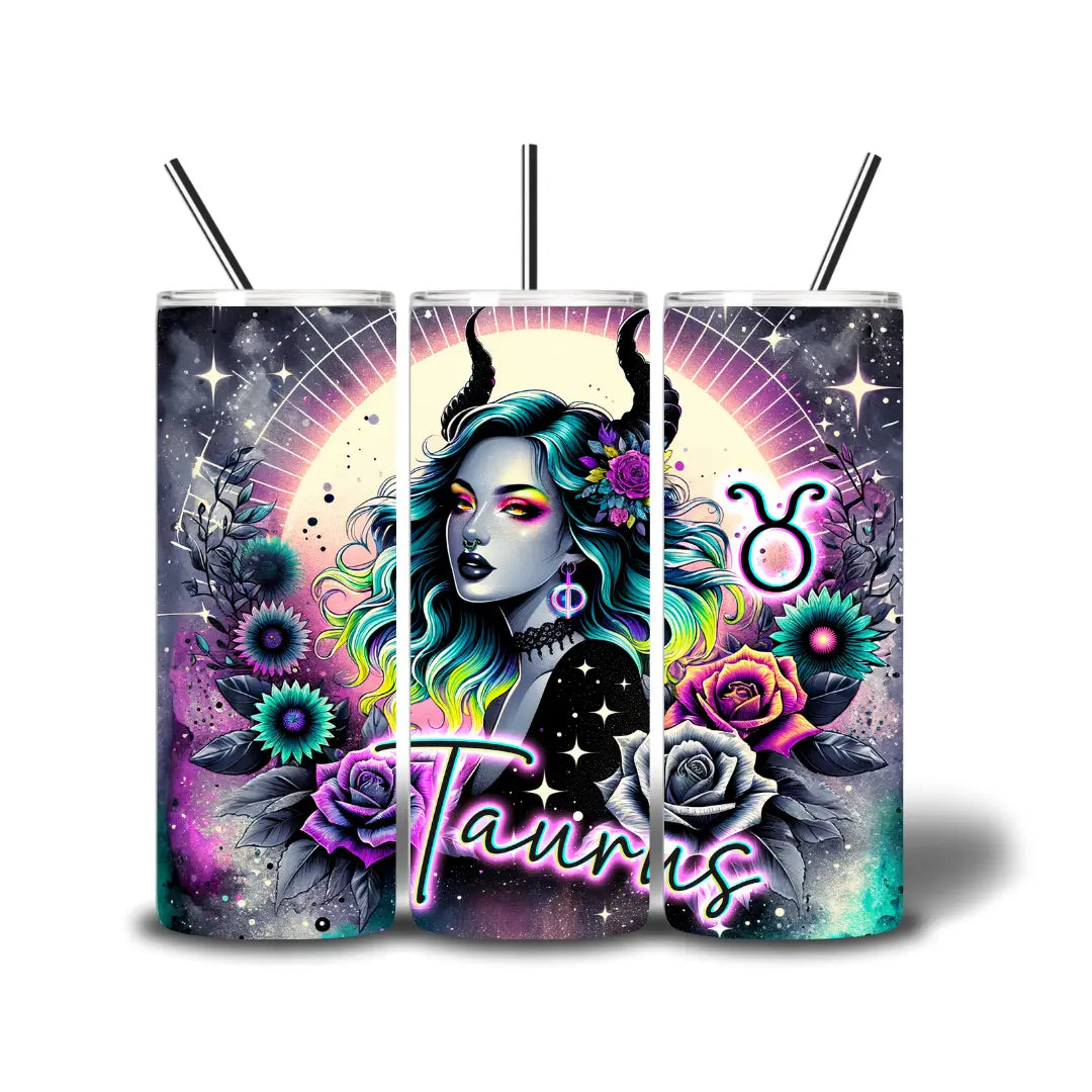 Star Sign Printed Tumbler