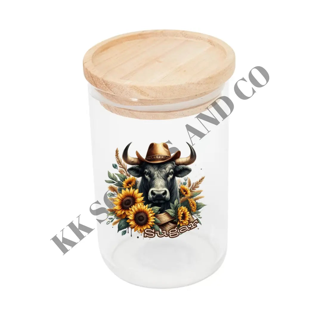Country Canister Decal - Sugar KK Scents & Co.