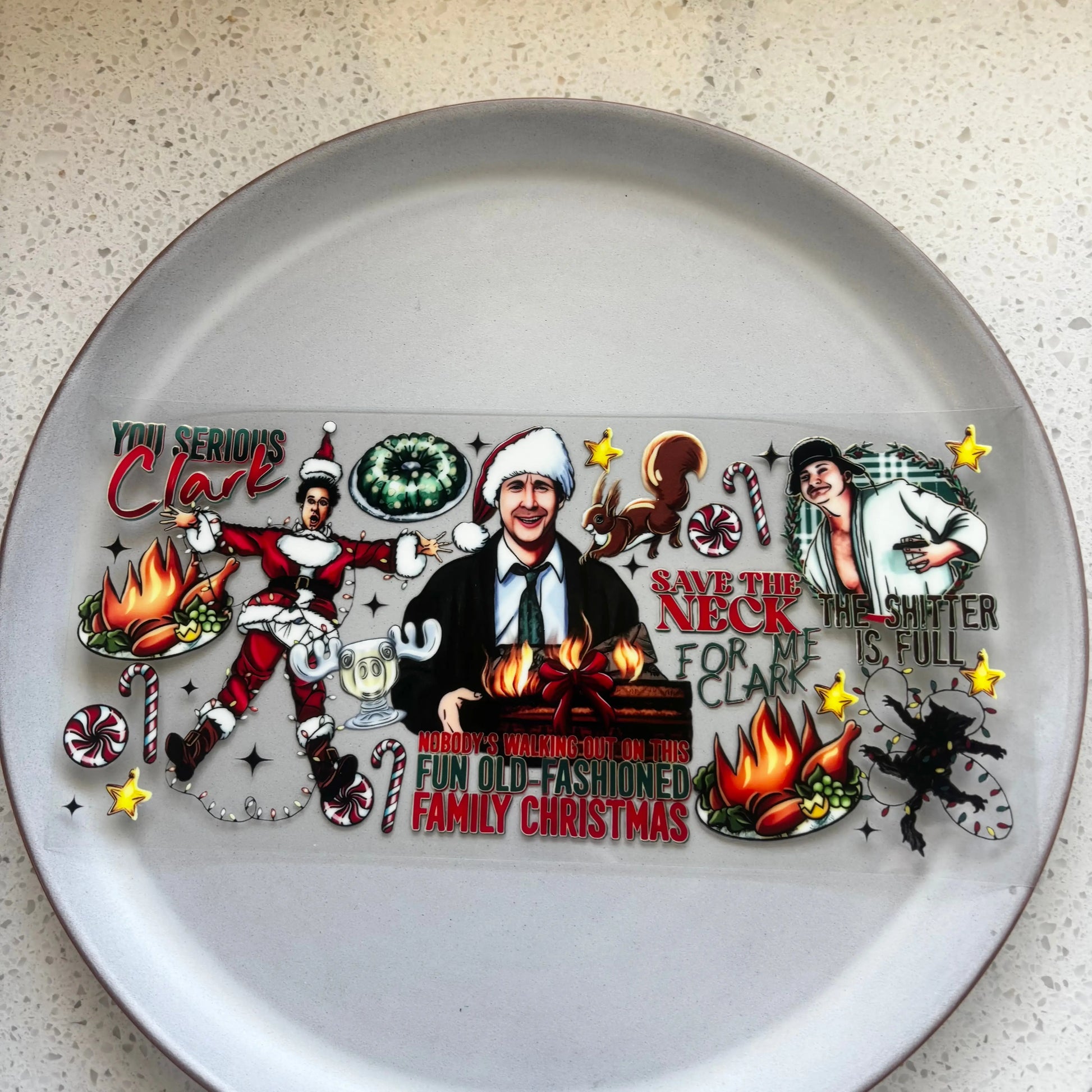National Lampoons Christmas UV DTF WRAP KK Scents & Co.