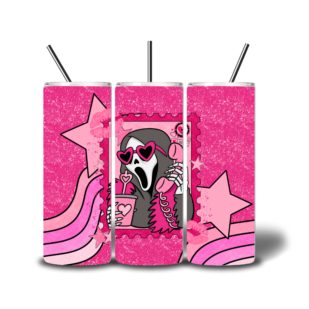 Scream 20oz Printed Tumbler