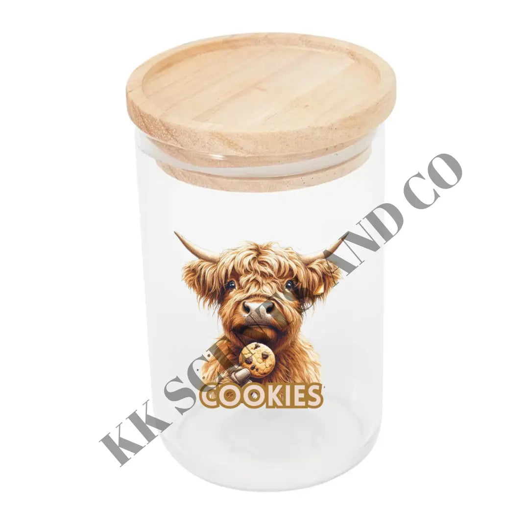 Highland Canister Decal - Cookies KK Scents & Co.