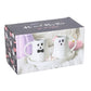 Mr and Mrs Boo Set of 2 Ceramic Mugs