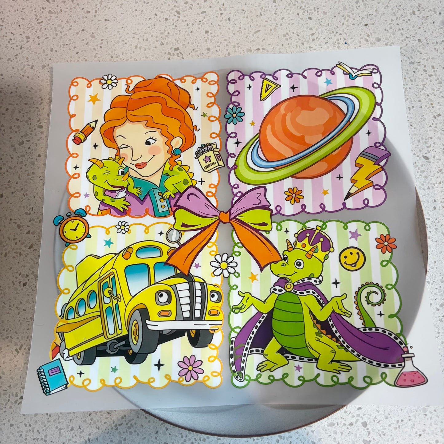 DTF Transfer - Magic School Bus