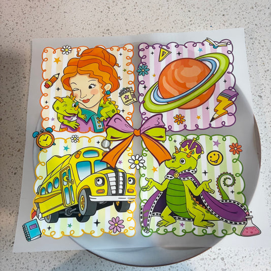DTF Transfer - Magic School Bus