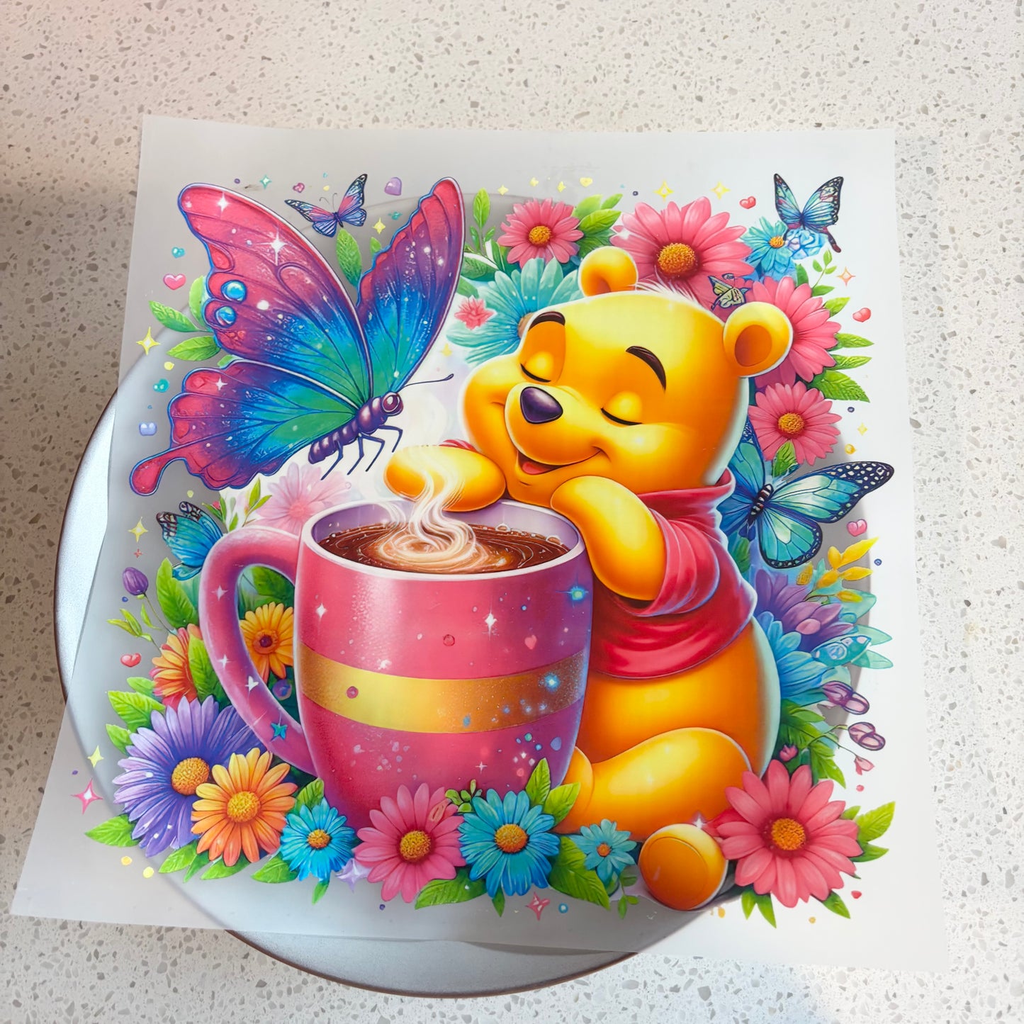 DTF Transfer - Winnie Coffee