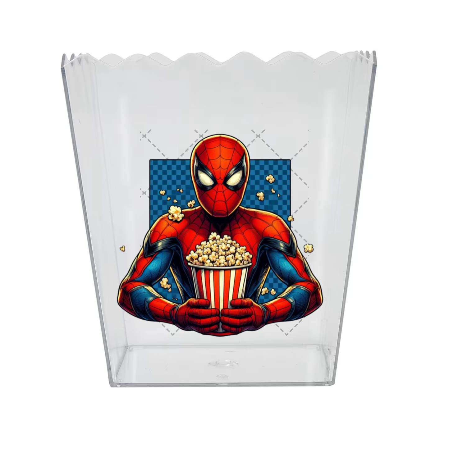 Spiderman Popcorn Box Decal