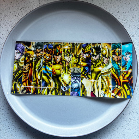 Saint Seiya UV DTF WRAP