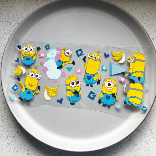 Minions UV DTF WRAP KK Scents & Co.