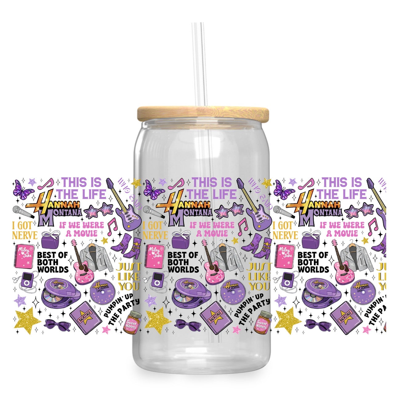 Hannah Montana UV DTF WRAP