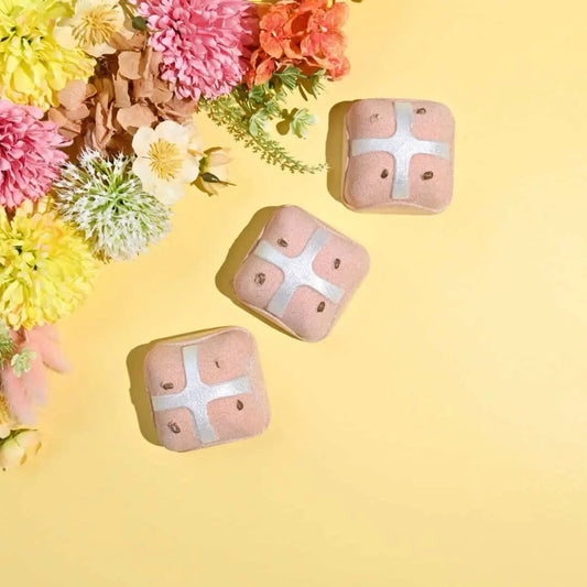 Hot Cross Buns Bath Bomb KK Scents & Co.